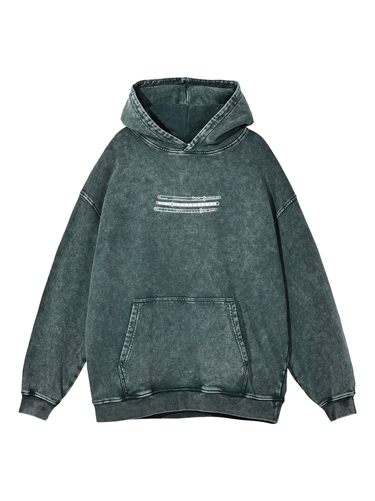 Zoro Nothing Happened Vintage Hoodie